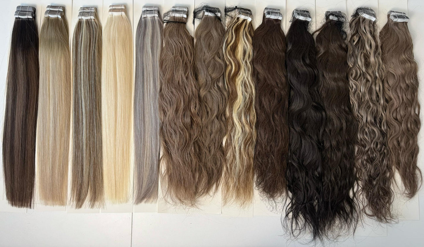 Seamless Tape in 20pcs (50g - 23 Length) Wavy