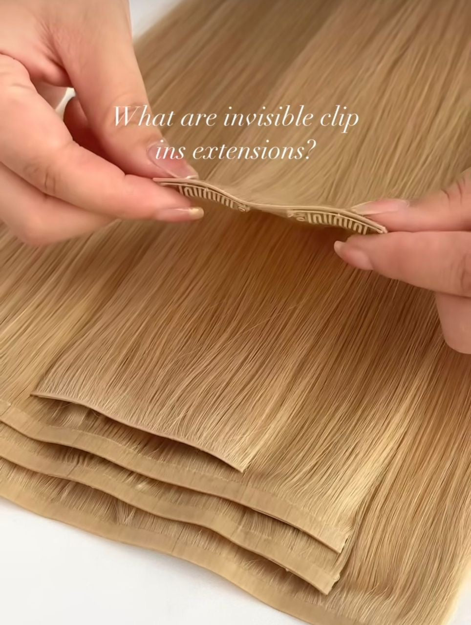 Invisible Clips in 100g-23 Length