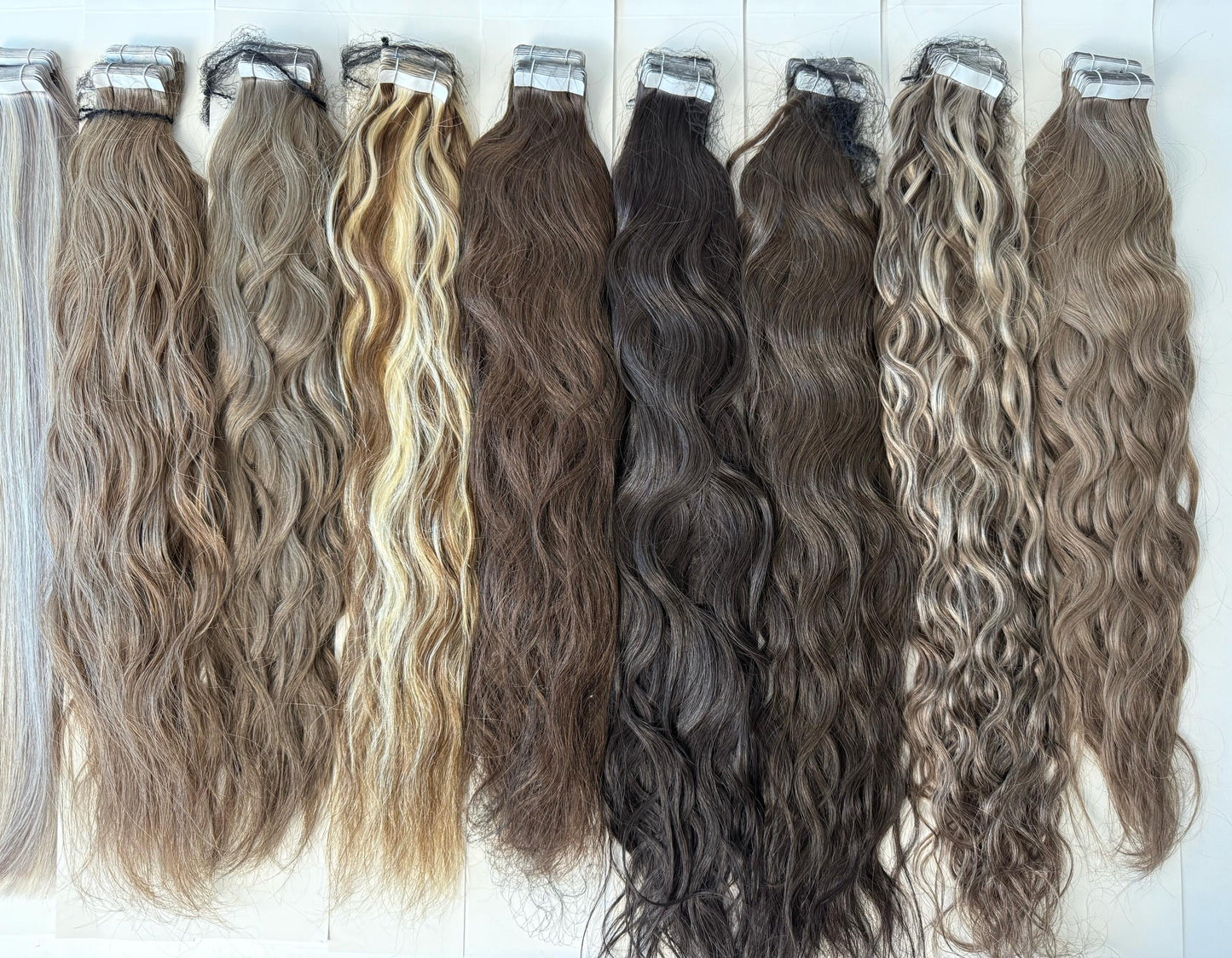 Seamless Tape in 20pcs (50g - 23 Length) Wavy